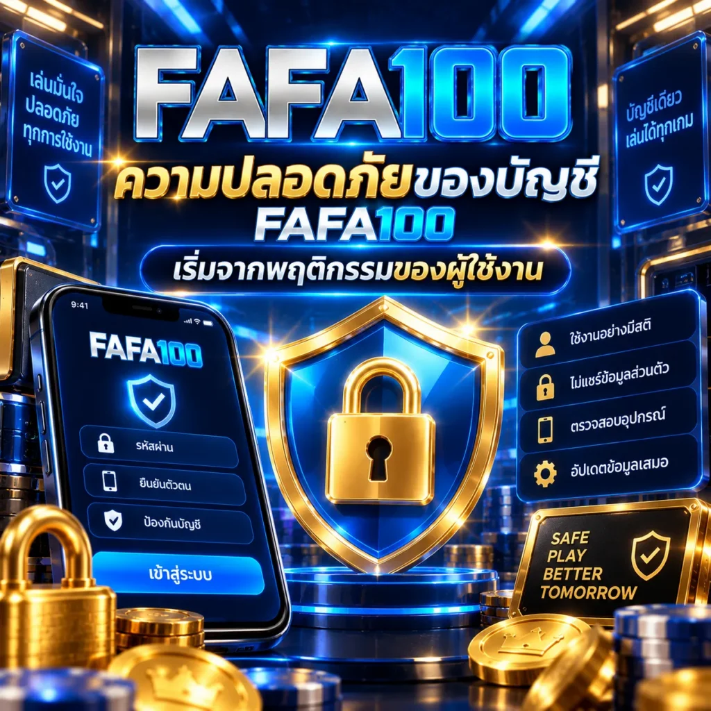 ความปลอดภัยของบัญชีเริ่มจากพฤติกรรมของผู้ใช้งาน